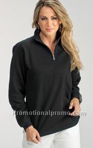 LADIES 1/4 ZIP FLEECE TOP