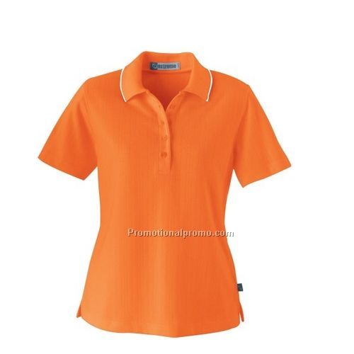 LADIES37408EDRY39200NEEDLE OUT INTERLOCK POLO