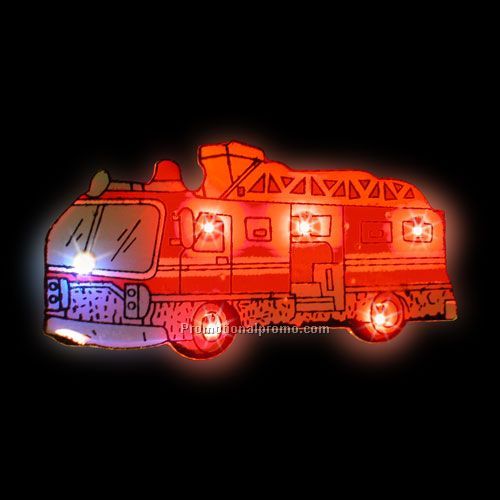 LED Light-Up Magnet - Fire Truck