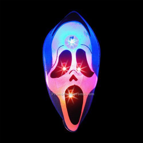 LED Light-Up Magnet - Scream Face