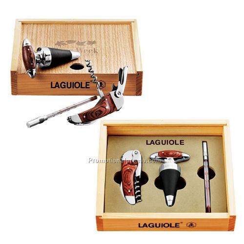 Laguiole Trios 3-piece Wine Set