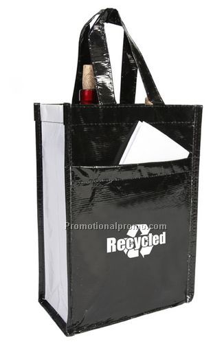 Laminated Wine Bag - Double