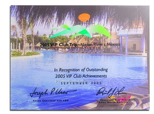 Large Beveled Spectra Lite Award