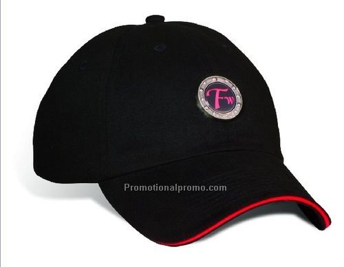 Low Fit, Heavyweight Brushed Cotton Twill, Contrasting Sandwich Peak