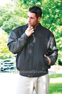 MELTON & LEATHER JACKET - Adult