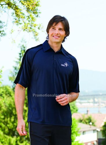 MEN37459 BARCELONA QUICK DRY COLOR BLOCKED POLO