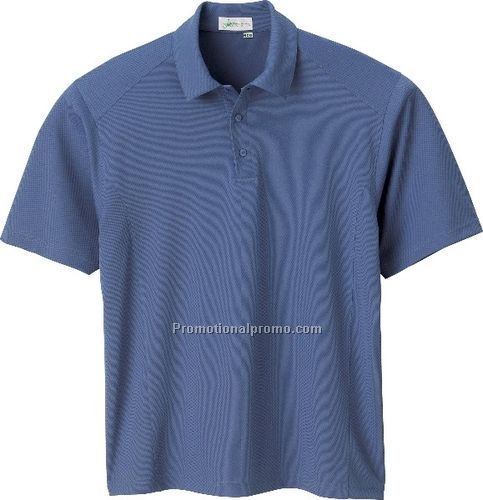 MEN37459 RECYCLED POLYESTER PERFORMANCE BIRDSEYE POLO