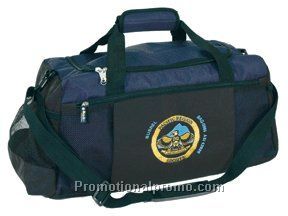 MESH POCKETS SPORTS BAG 600D Polyester/PVC