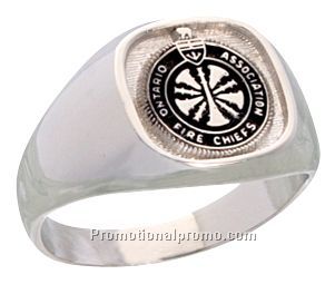 Men's Stock Shank Fire Fighter ring