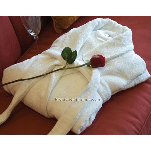 NEW - The Beau Monde Terry Bathrobe