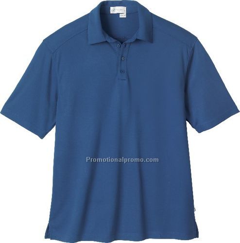 NEW MEN'S BAMBOO RECYCLED POLYESTER POLO
