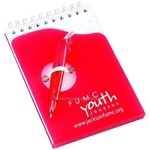 NOTES IN MOTION SPIRAL NOTEBOOK WITH PEN