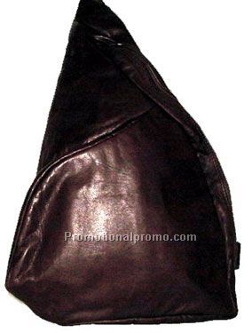 New! Ergonomic Side Knapsack/ StoneWash Cowhide