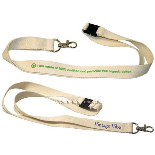 ORGANIC COTTON LANYARD