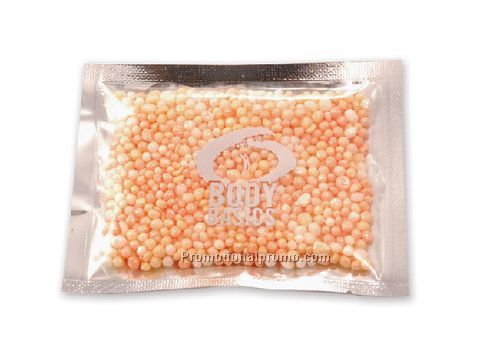 Orange/Peach Scent-Bath Caviar Packettes