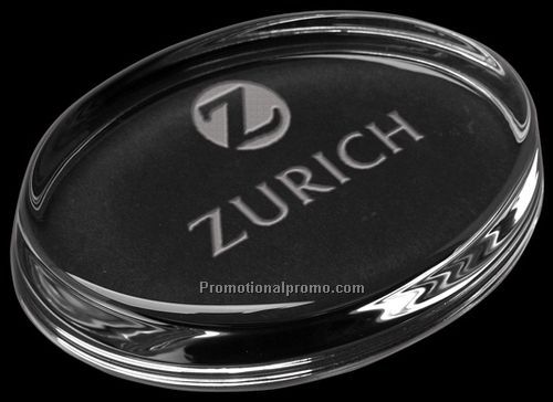 Oval Paperweight