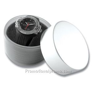Plastic Watch Box with Tin Cover