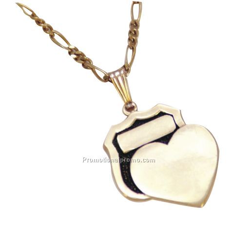 Police Stock Badge Pendant