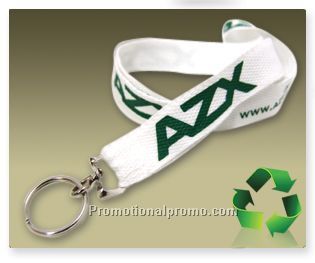 REC LANYARD SILK SCREENED BAMBOO