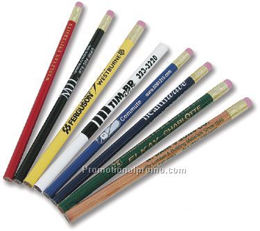 Round Jumbo Pencil w/ Eraser