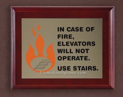 Screened Aluminum Plaques