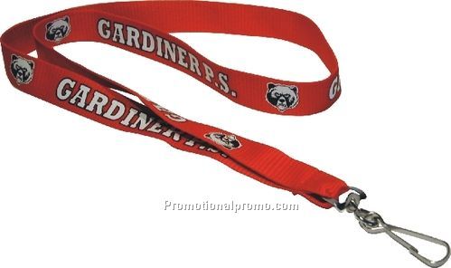 Screenprinted Lanyard - 3/8