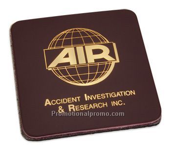 Set of 2 Rubber - Backed Coasters