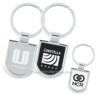 Shield Metal Key Tag