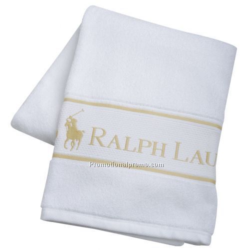 Solid Terry Hand Towel w/ Border