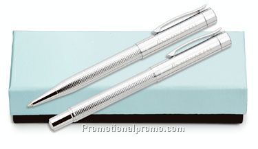 Sonar Chrome Ballpoint & Rollerball Set