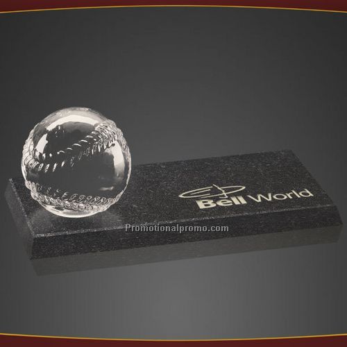 Sports Ball On Granite Base