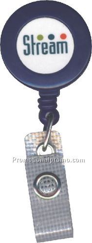 Standard Retractable Holder - Solid Color - printed 4 color process