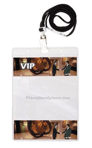 Standard size badge holders- 4 3/4