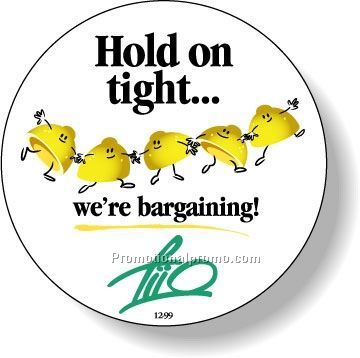 Stock Shape White Gloss Roll Labels - Round