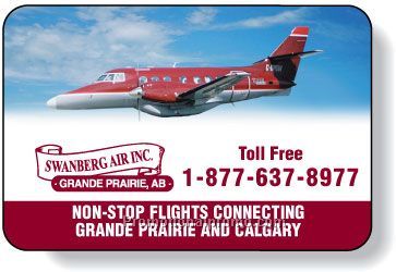 Stock Shape White Gloss Roll Labels for indoor use - Rectangle