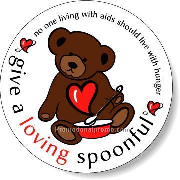 Stock Shape White Matte Polyolefin Roll Labels - Circle