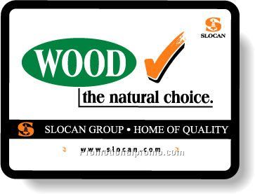 Stock Shape White Matte Polyolefin Roll Labels - Rectangle