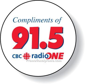 Stock Shape White Matte Roll Labels - Round