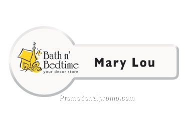 Stock Shaped Badge - 3