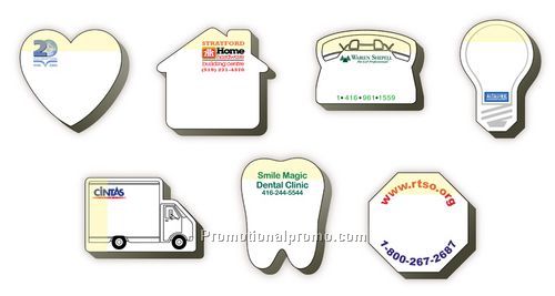 TRUCK SHAPED STICKY NOTE 2 X 2.75 / PAD OF 25