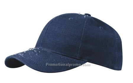 Teflon44576Treated Peached Cotton Canvas Cap