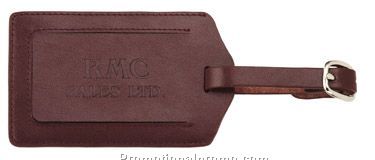 Terra Leather Luggage Tag