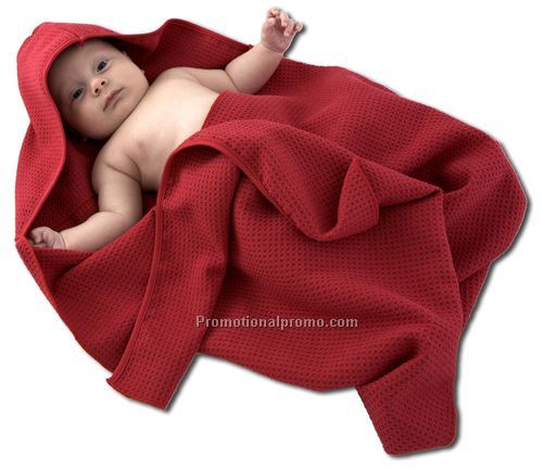 The Waffle Beach Towel with Hood