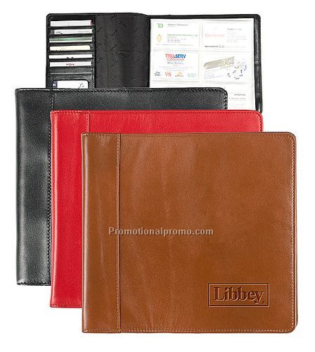 The Well Connected - Leather business card case
