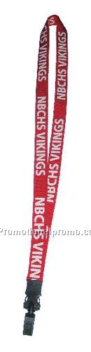 Thick nylon webbing lanyards- 3/4