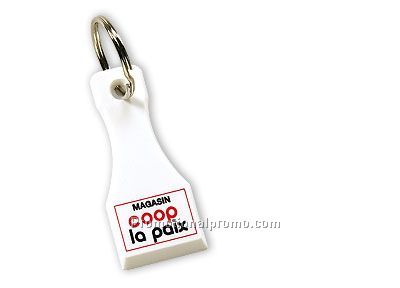 Ticket scratcher key-ring