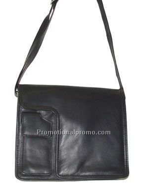 Top Flap Cell Phone Bag / Stonewash Cowhide