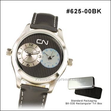 Traveler - Black linear dial