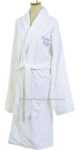 Velour Checkered Robe