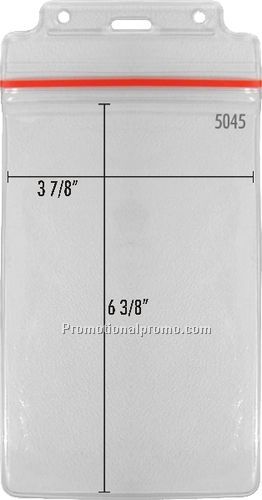 Vinyl ID badge holder pouch all seasons 